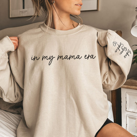 Personalized In My Mama Era Sweatshirt